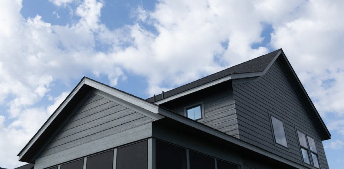 LP SmartSide siding on a home
